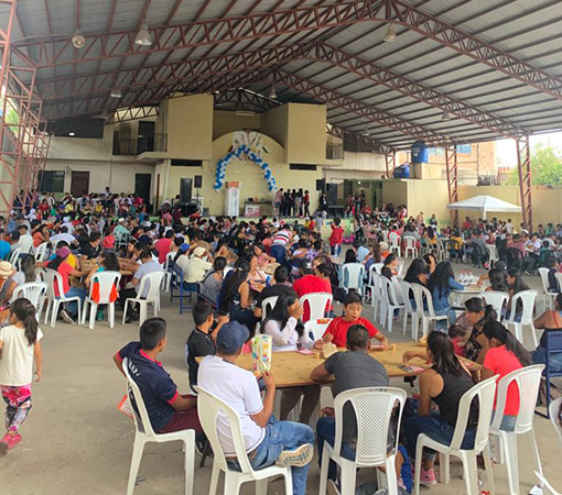 Gran bingo millonario de solidaridad