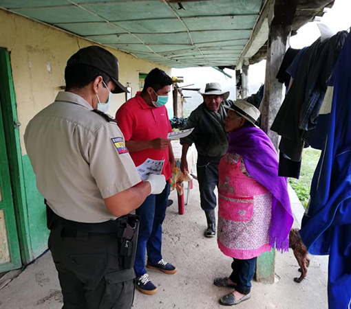 Campaña de información por emergencia sanitaria