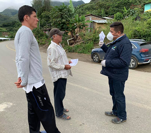 Campaña de información por emergencia sanitaria