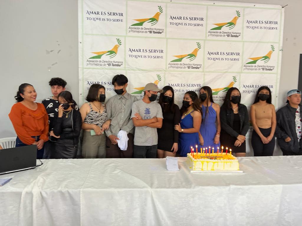 reunion de jovenes de la asociación 2022